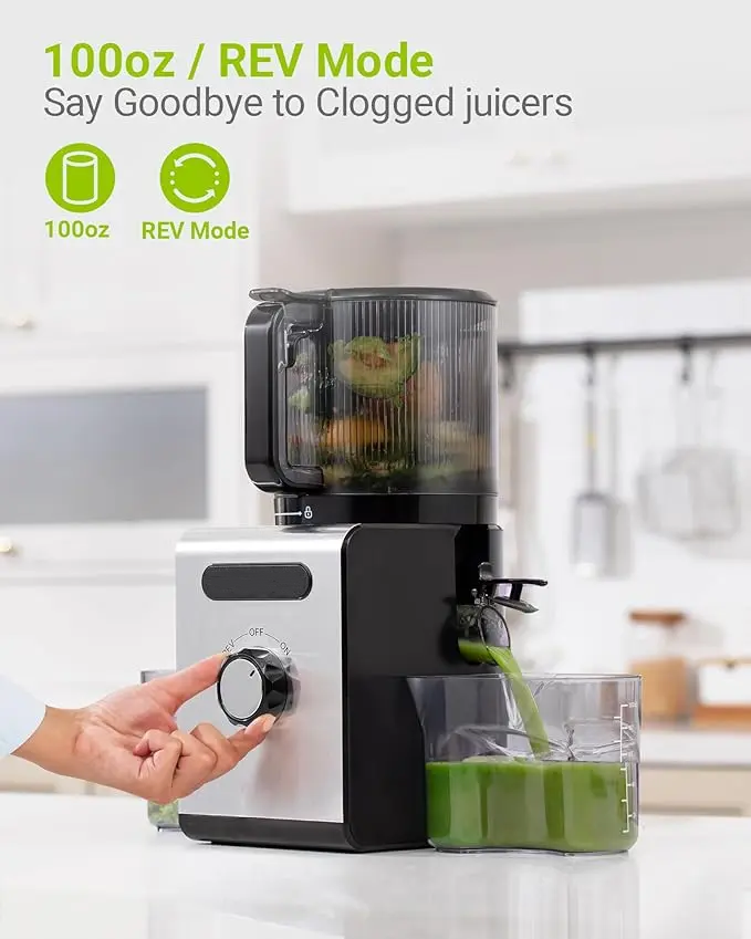 MaxYield Pro Whole Fruit Cold Juicer
